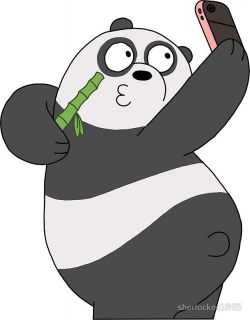 Image result for we bare bears panda | PANDA in 2019 | We bare bears ...