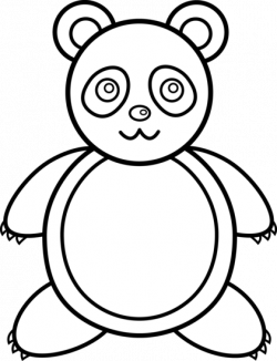 Panda Clipart Black And White | Clipart Panda - Free Clipart Images