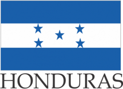 Download HD Honduras Embroidered Flag Badge - Pandora Logo ...