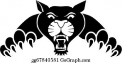 Panther Clip Art - Royalty Free - GoGraph