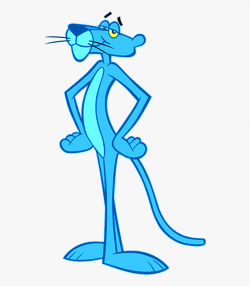 Panther Clipart Blue Panther - Pink Panther Blue Panther ...