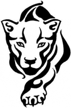 Panther Face Clipart | Free download best Panther Face ...