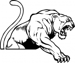 Black panther LOGO | Picture logo, Art clipart, Paw print ...