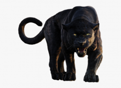 Panther Png Clipart - Black Panther Animal Png #628581 ...