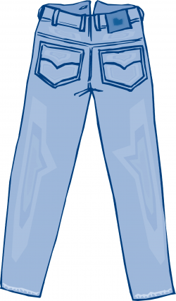 Pants clipart denim, Pants denim Transparent FREE for ...