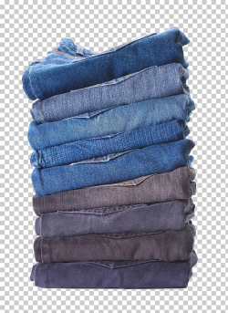 Jeans Denim Clothing Trousers Stock photography, A pile of ...
