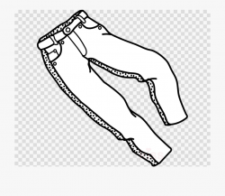 Pants - Jeans Pant Clipart Black And White Png Transparent ...