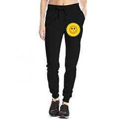 OKDOKO Sunflower Smiley Clipart Women\'s Leisure Sports With ...