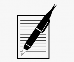 Pen And Paper Animation Clipart , Png Download - Animated ...