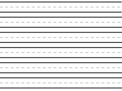 Kindergarten Writing Paper Clipart