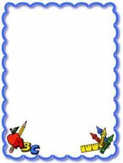 kindergarten border clip art - Google Search | School ...
