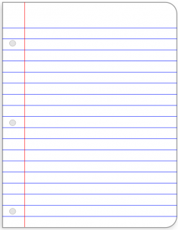 Printable Lined Paper | Printable lined paper, Paper clip ...