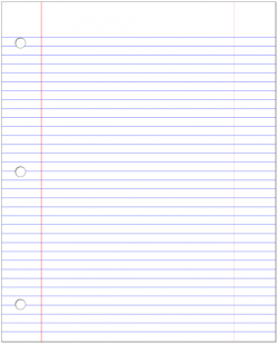 Cute notebook paper clipart - Clip Art Library