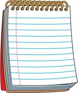 Notepad Clip Art #20793 | Clip art, Borders for paper, Page ...