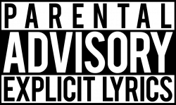 parental advisory transparent