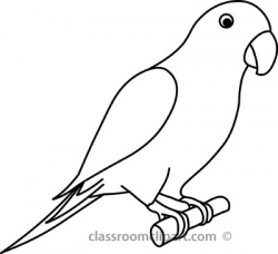 Parrot Clipart Black And White | Clipart Panda - Free ...