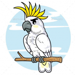 Cockatoo Cartoon | Cartoon birds, Cockatoo, Cute drawings