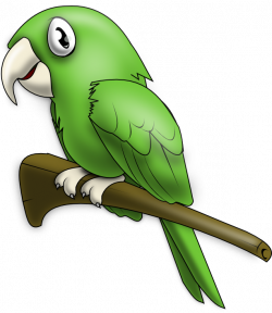 green parrot clip art is | Clipart Panda - Free Clipart Images