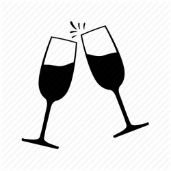 Party Silhouette clipart - Champagne, Wine, Cocktail ...