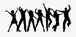 Image Transparent Png - Party Dance Silhouette Png #629045 ...