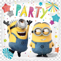 Download for free 10 PNG Minions clipart party top images at ...