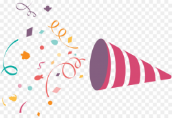 Party Horn clipart - Party, Graphics, Pink, transparent clip art