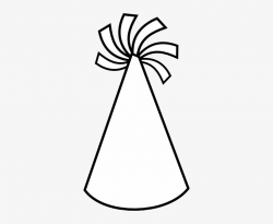 Black And White Library Party Hat Clipart Black And ...