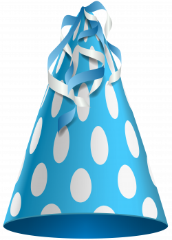 Party Hat Blue Transparent Clip Art | Gallery Yopriceville ...