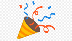 Party Hat Cartoon clipart - Emoji, Party, Confetti ...