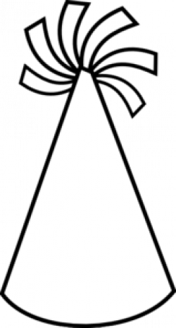 Plain Party Hat Clip Art at Clker - Clip Art Library