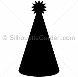 Birthday Hat Silhouette