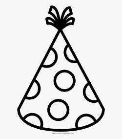 Birthday Hat Clipart Black And White - Birthday Party Hat ...