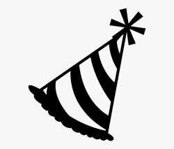 Funtastic Lego® Party - Party Hat Clip Art Black ...