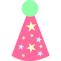 Bright Red Party Hat clipart, cliparts of Bright Red Party ...