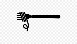 Black Line Background clipart - Pasta, Fork, Black ...