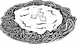 Spaghetti And Sauce 2 Clip Art at Clker.com - vector clip ...