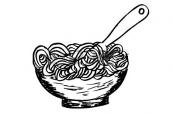 Spaghetti clipart black and white 2 clipart station jpg ...