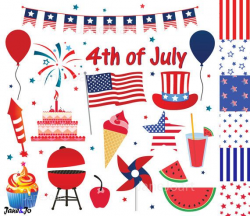 Fourth of july off 4th clipart patriotic fourth - Clipartix