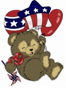 PATRIOTIC TEDDY BEAR CLIP ART | CLIP ART - PATRIOTIC - CLIPART ...