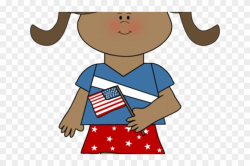 Patriotic kids clipart 2 » Clipart Portal