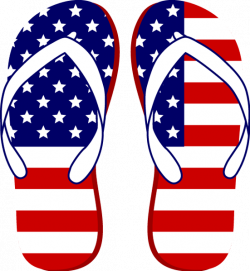 summer fun flipflops patriotic 4thofjuly usa america...