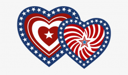 Patriotic Hearts Clipart Free Transparent PNG Download Magnificient ...