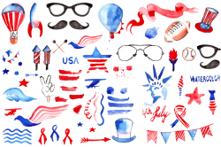 Patriotic America Clip Art