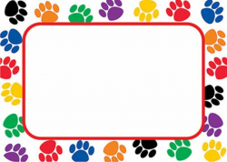 Paw Border | Free download best Paw Border on ClipArtMag.com