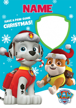Paw patrol christmas clipart - AbeonCliparts | Cliparts & Vectors