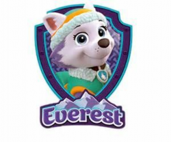 Paw Patrol Badge Clip Art Paw patrol everest prints | Paw Patrol ...