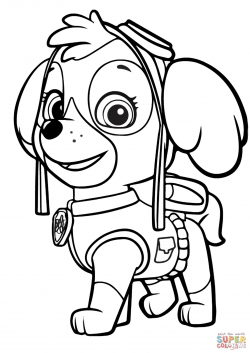 paw patrol clipart skye #10 | Kids Stuff - Party cakes/ideas | Paw ...