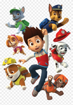Ryder And His Dogs Paw Patrol Clipart Png - Paw Patrol Png ...