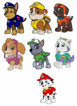 Image result for Free SVG Files Cricut PAW Patrol | Embroidery ...