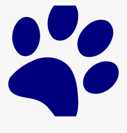 Paw Clipart Apple Clipart Hatenylo - Blue And Yellow Paw ...